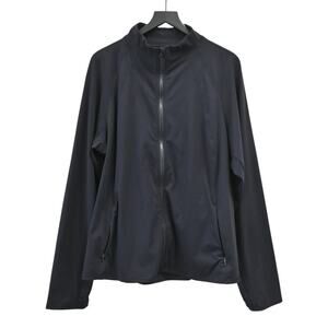 Spanx Black Contour Zip Active Jacket Size 3X